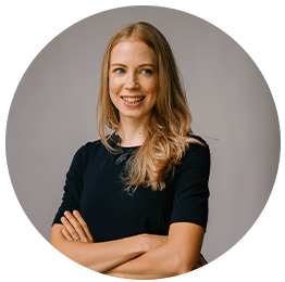 ph-testimonial_21 Stock image for MSB Solicitors of woman smiling with arms folded