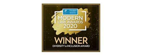 2020 Modern Law Awards - Diversity & Inclusion Award