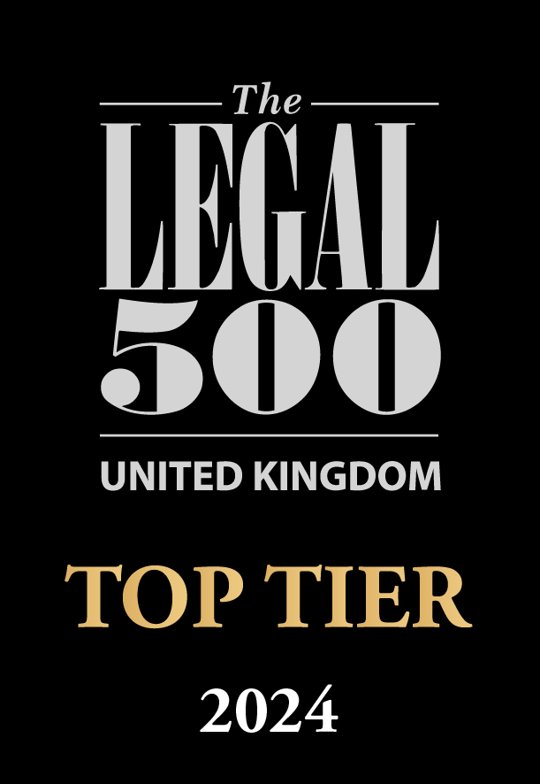 Legal 500 Top Tier 2024