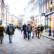 People walking trhough a shopping centre