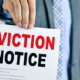 Eviction Notice sign