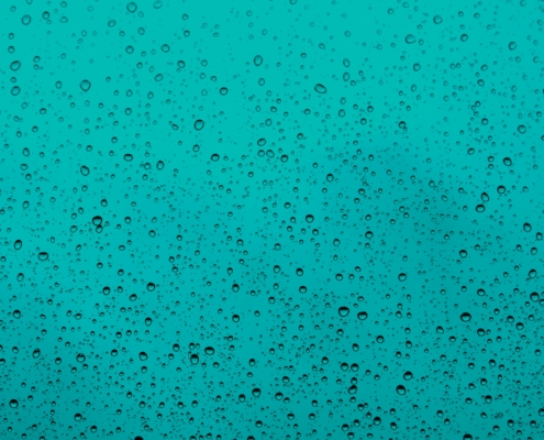 Water drops on a window